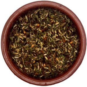 Kraftquell-Tee von HUNNIC Naturkraft – Kinderkräutermischung aus Hagebutte, Fenchel, Holunderbeeren und Brennnessel, naturbelassen und handverlesen.