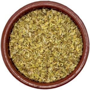 Handverlesene Fenchelsamen von HUNNIC Naturkraft in Kraftpapierbeutel