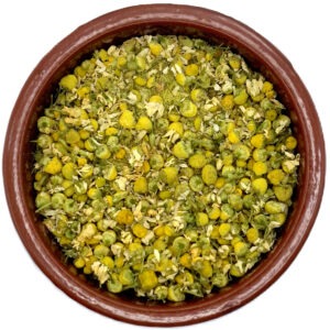 Handverlesene Kamillenblüten von HUNNIC Naturkraft – naturbelassen und getrocknet