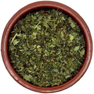 Handverlesene Melissenblätter von HUNNIC Naturkraft – naturbelassen, grün und frisch getrocknet