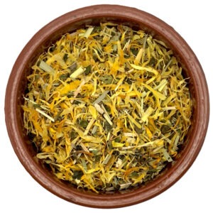 Handverlesener Steppen-Tee von HUNNIC Naturkraft – naturbelassene Mischung aus Kräutern der Steppe